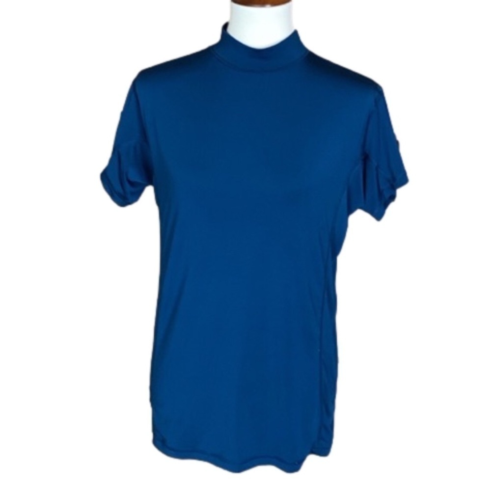 Patagonia teal blue short sleeve rashguard Women’s size XL